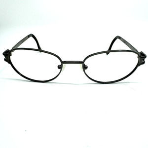 Vintage Byblos b620- S Black Oval SunglassesFrames only 3121/36 135‎ H10078
